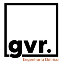 Logo da empresa GVR Engenharia Elétrica, vaga Auxiliar de Eletricista Itajaí