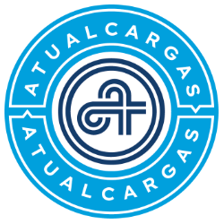 Logo da empresa Atual Cargas, vaga Ajudante de Carga e Descarga. Blumenau