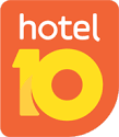 Logo da empresa Hotel 10 Empreendimentos, vaga Recepcionista Blumenau