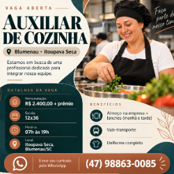 Logo da empresa Villa Primavera Resort Spa , vaga Auxiliar de Cozinha Blumenau