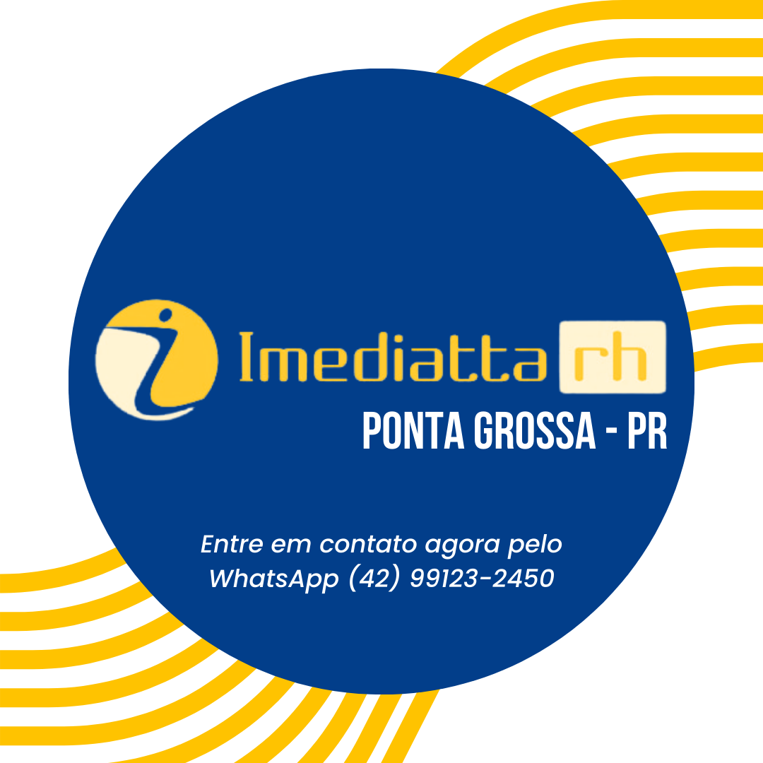 Logo da empresa Imediatta Trabalho Temporário LTDA, vaga Consultor de Calçados Blumenau