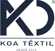 Logo da empresa Koa Textil, vaga costureira Blumenau