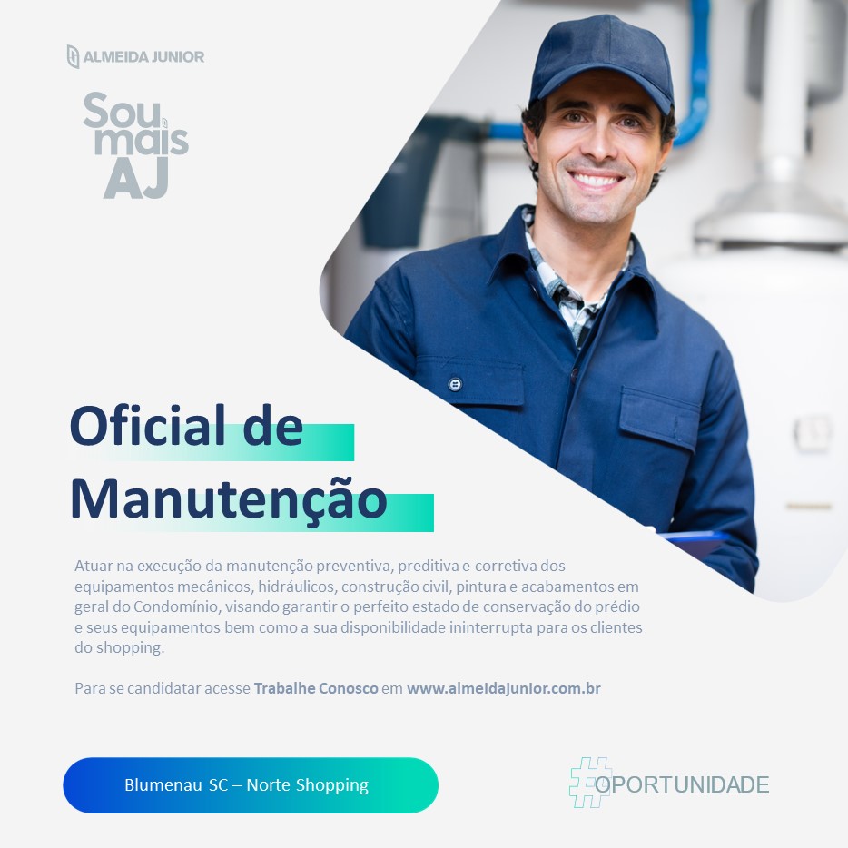 Logo da empresa Norte Shopping, vaga Oficial de Manutenção Blumenau